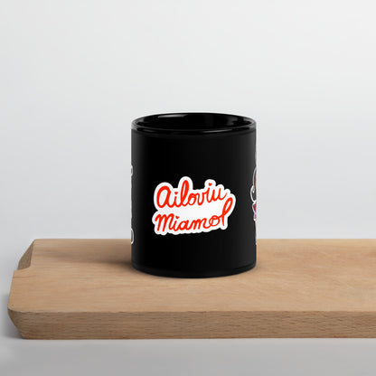 Taza negra Ailoviu Miamol